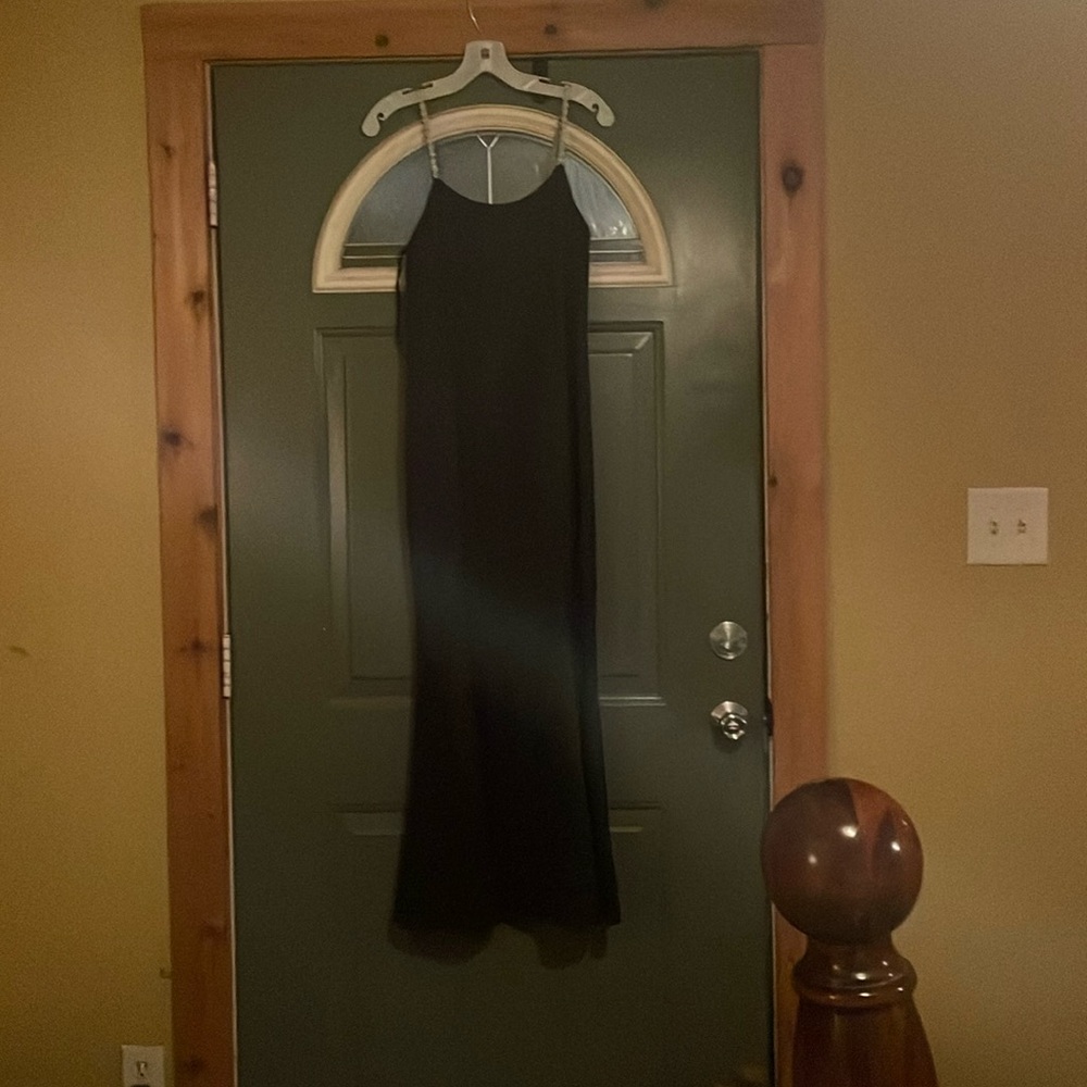 Black formal dress